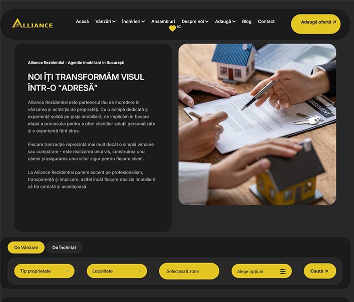 Alliance Rezidential - agentie imobiliara Bucuresti
