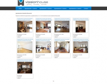 Website de nisa - oferte inchirieri si vanzari apartamente in zona Unirii Bucuresti