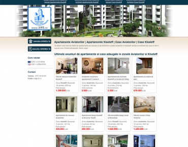 Website de nisa - apartamente zona 1 Mai Bucuresti