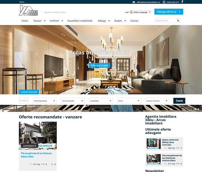 Arcas Imobiliare - agentie imobiliara Sibiu