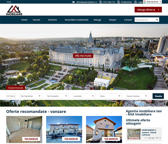 Axa Imobiliare -  agentie imobiliara  Iasi