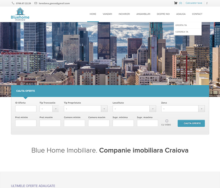 Blue Home Imobiliare - agentie imobiliara Craiova
