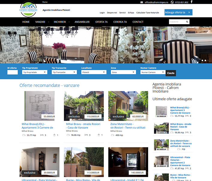 Cafrom Imobiliare - agentie imobiliara Ploiesti