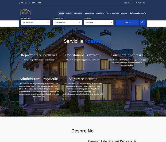 Caserom Real Estates - agentie imobiliara Satu Mare