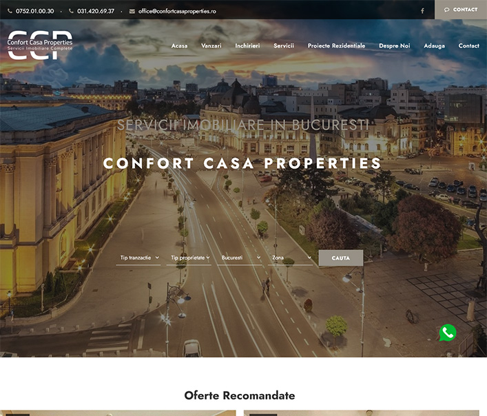 Confort Casa Properties - agentie imobiliara Bucuresti