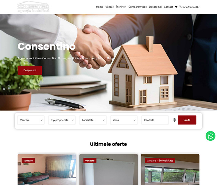 Consentino  - agentie imobiliara Buzau