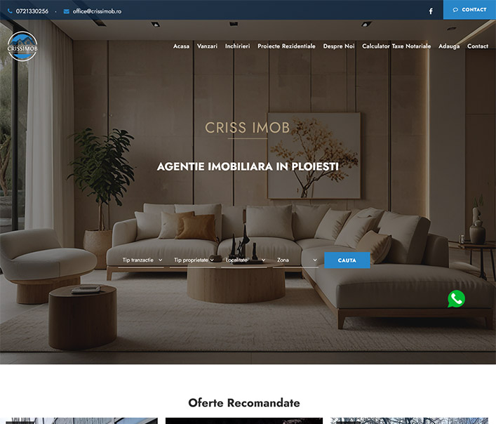 CRISSIMOB - agentie imobiliara Ploiesti