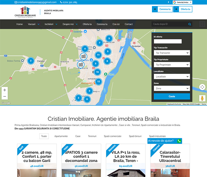 Cristian Imobiliare - agentie imobiliara Braila