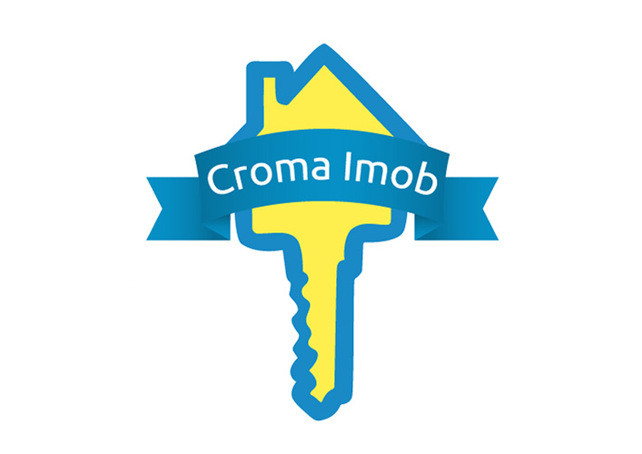 Design logo agentie imobiliara - Croma Imob - Ploiesti