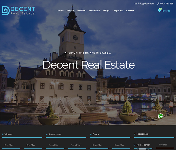 Decent Imobiliare - agentie imobiliara Brasov