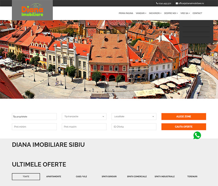 Diana Sibiu Imobiliare - agentie imobiliara Sibiu