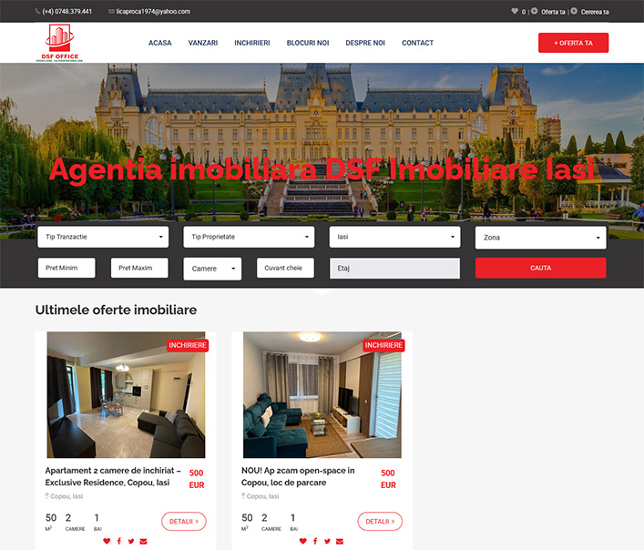 Dsf Imobiliare - agentie imobiliara Iasi