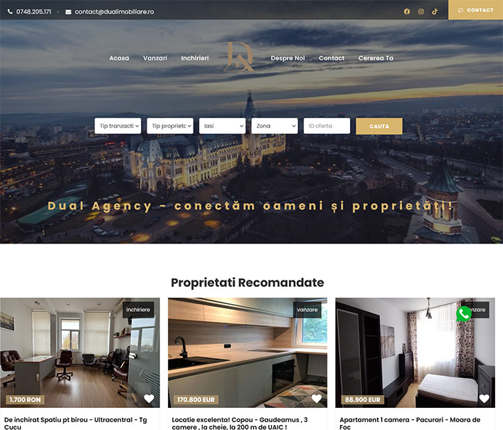 Dual Agency  - agentie imobiliara Iasi