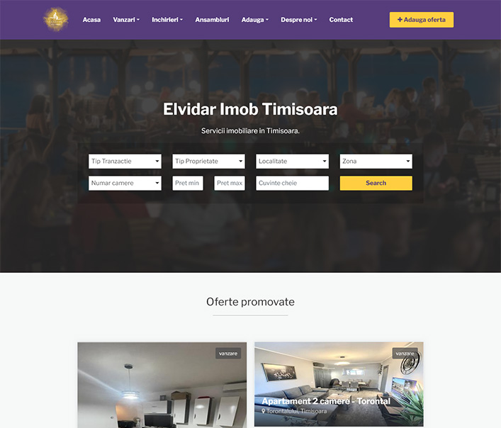 Elvidar - agentie imobiliara Timisoara