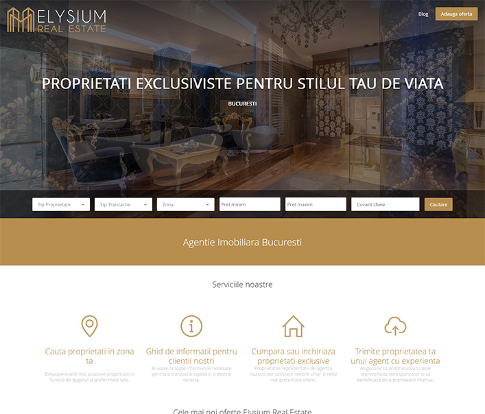 Elysium Real Estate - agentie imobiliara Bucuresti