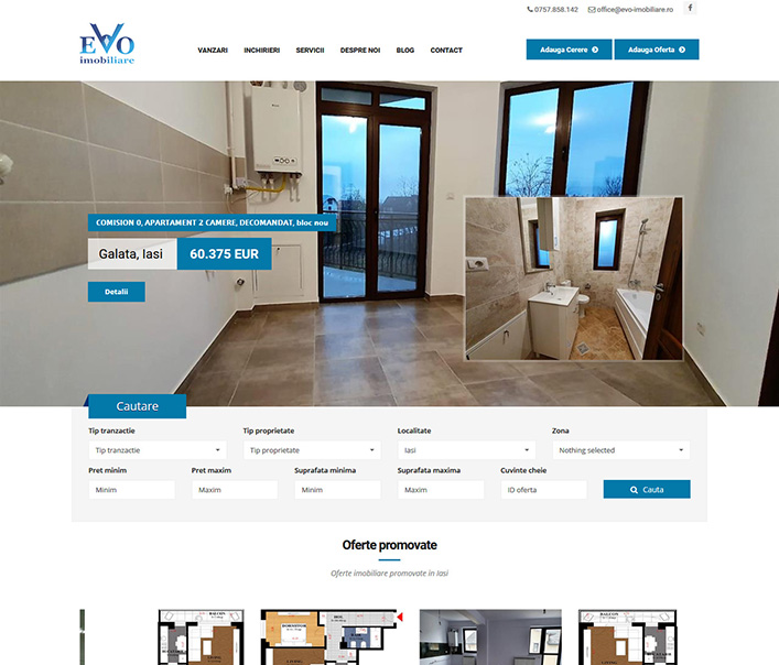 Evo Imobiliare - agentie imobiliara Iasi