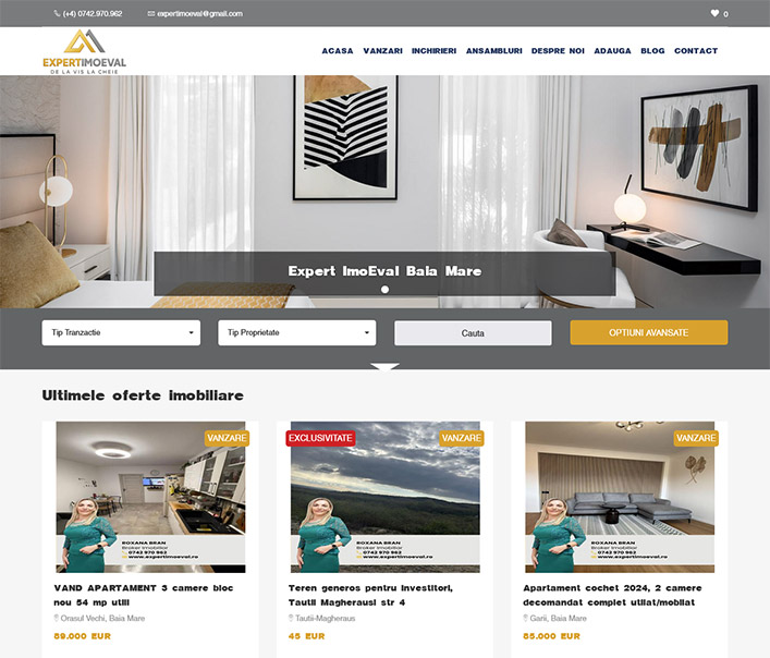 Expert Imoeval - agentie imobiliara Baia Mare