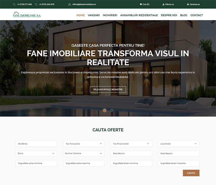 Fane Imobiliare - agentie imobiliara Bucuresti