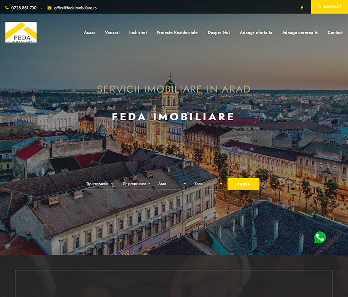 Feda Imobiliare - agentie imobiliara Arad
