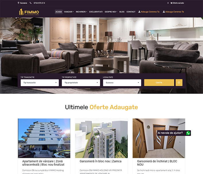 Fimmo Imobiliare - agentie imobiliara Suceava