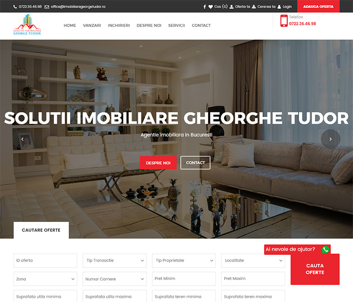 Solutii Imobiliare George Tudor - agentie imobiliara Bucuresti Ilfov