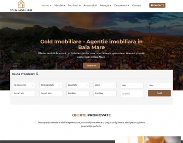 Gold Imobiliare - agentie imobiliara Baia Mare