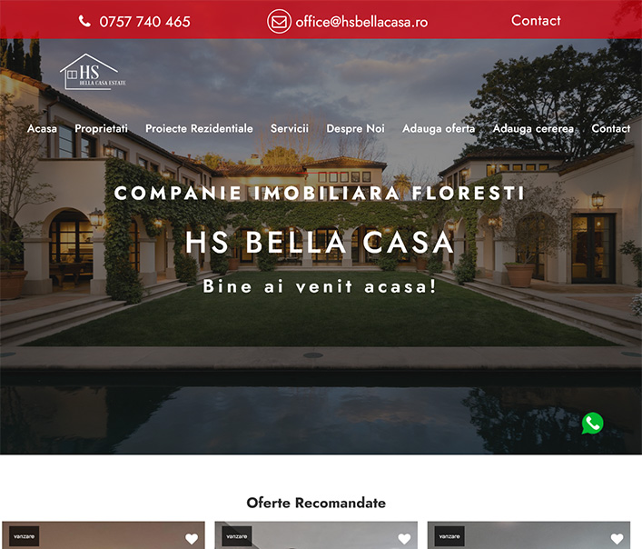 Hs Bella Casa Estate - agentie imobiliara Floresti
