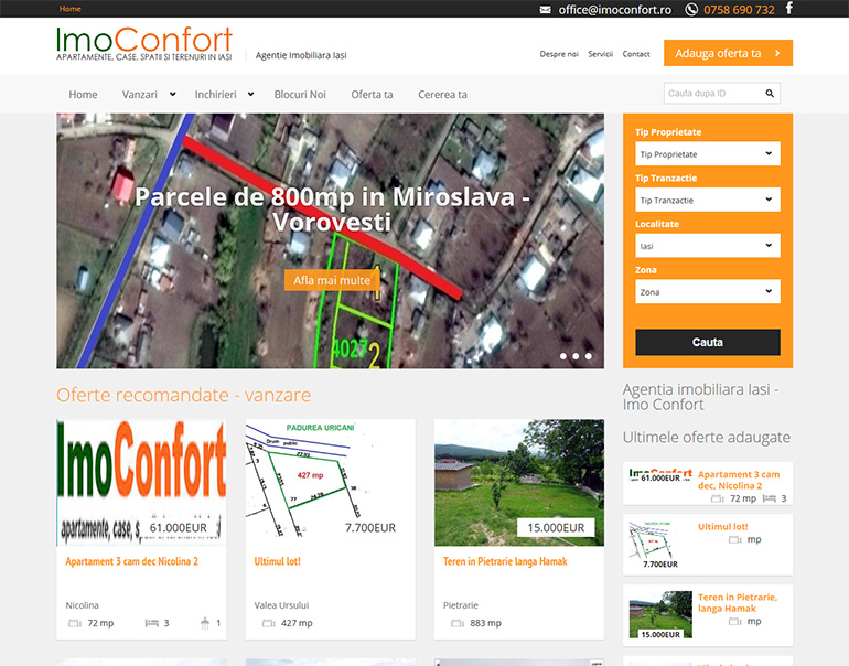 Imoconfort - agentie imobiliara Iasi