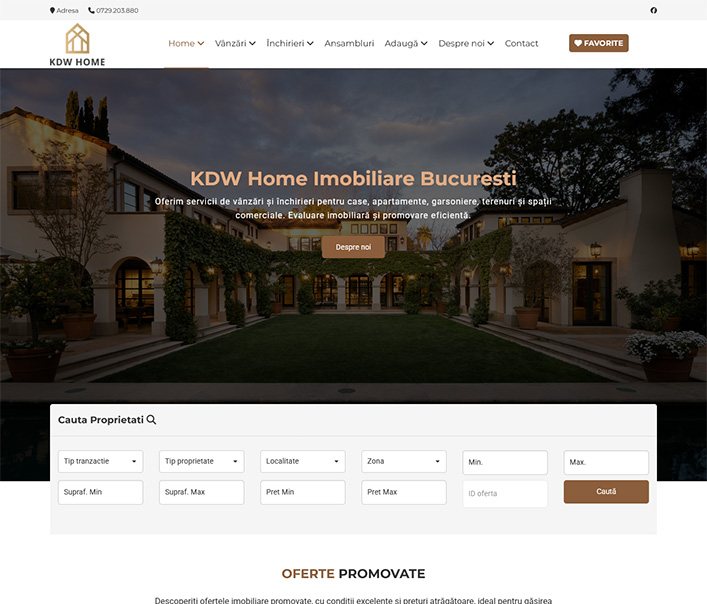 KDW HOME - agentie imobiliara Bucuresti