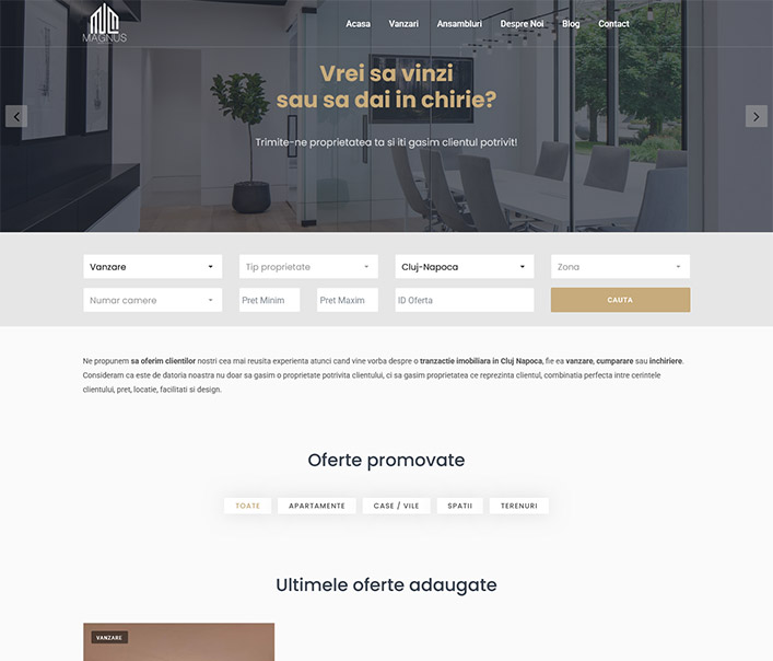 Magnus Imobiliare - agentie imobiliara Cluj-Napoca
