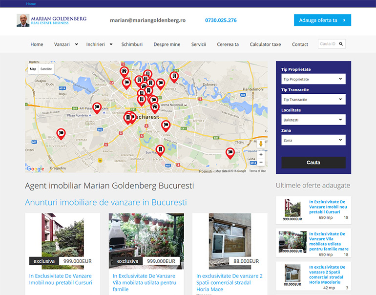 Marian Goldenberg - agentie imobiliara Bucuresti