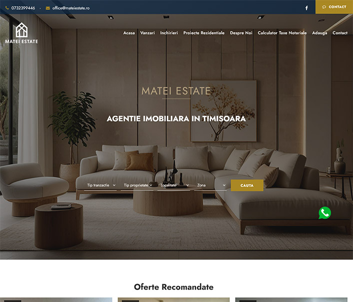Matei Estate - agentie imobiliara Timisoara