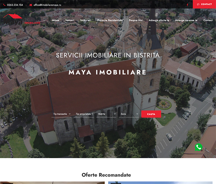 Maya imobiliare - agentie imobiliara Bistrita