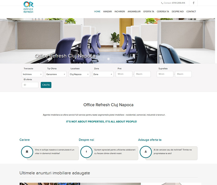 Office Refrsh - agentie imobiliara Cluj Napoca