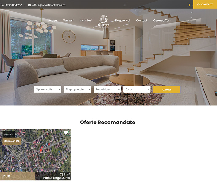 Onest Imobiliare - agentie imobiliara Targu Mures