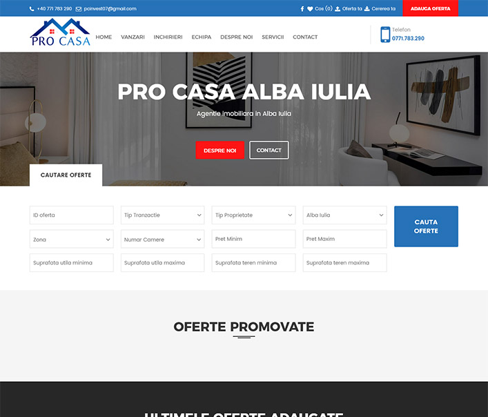 Pro Casa Invest - agentie imobiliara Alba-Iulia