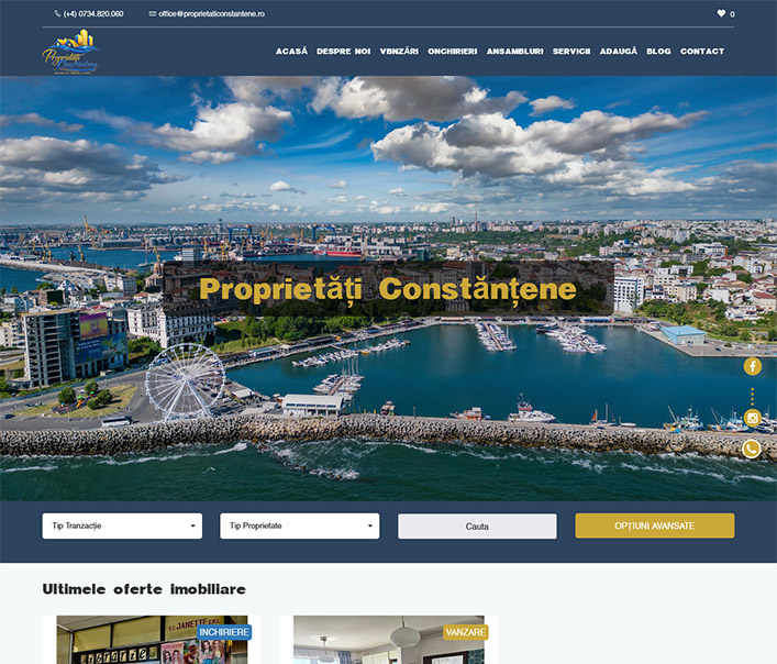 Proprietati Constantene - agentie imobiliara Constanta