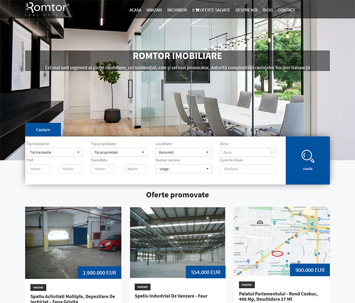Romtor - agentie imobiliara Bucuresti