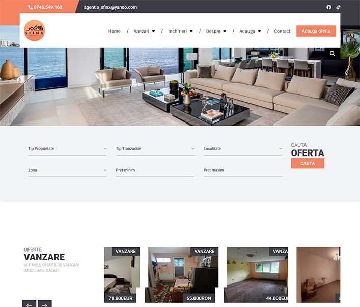 Agentia Sfinx Galați - agentie imobiliara Galati