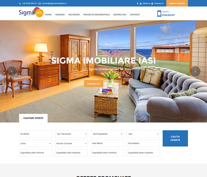 Sigma Imobiliare - agentie imobiliara Iasi