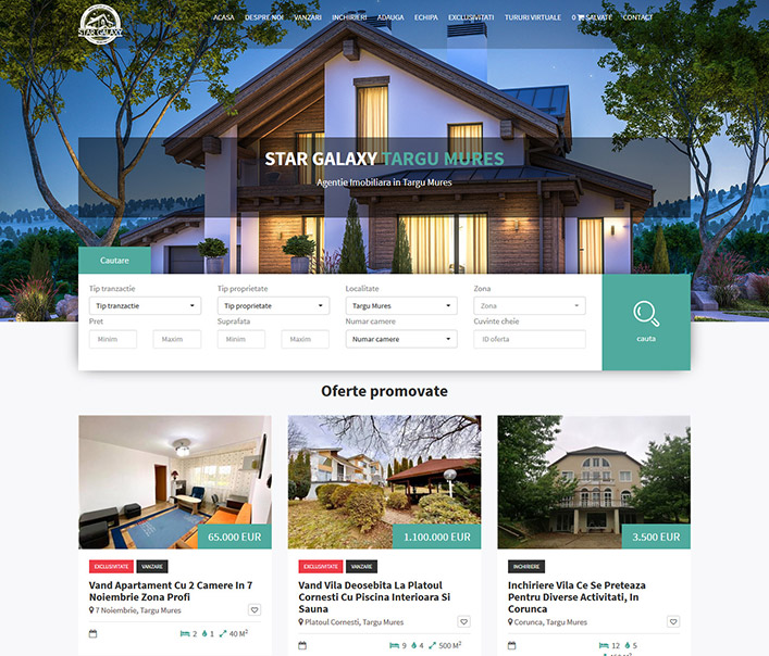 Star Galaxy - agentie imobiliara Targu Mures