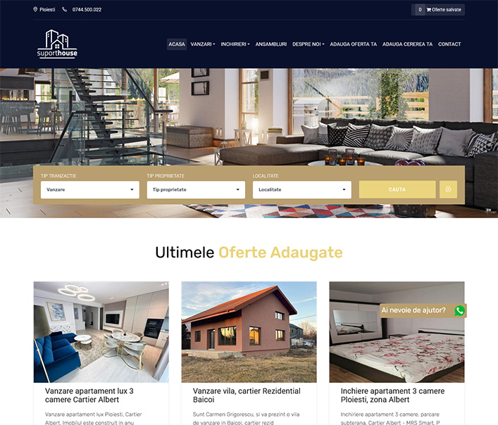 Suport House - agentie imobiliara Ploiesti