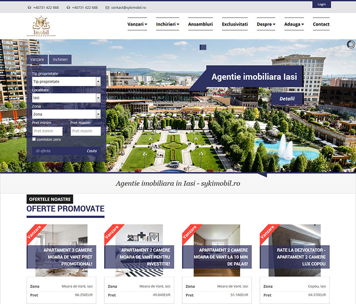 Syk Imobil - agentie imobiliara Iasi