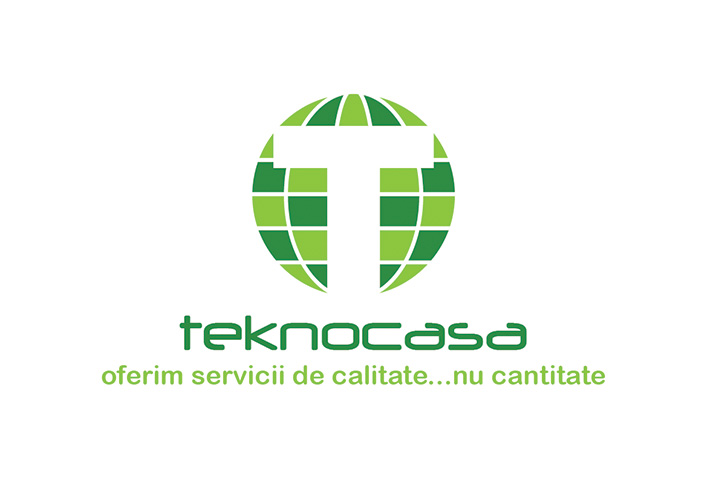 Design logo agentie imobiliara - Teknocasa - Sibiu