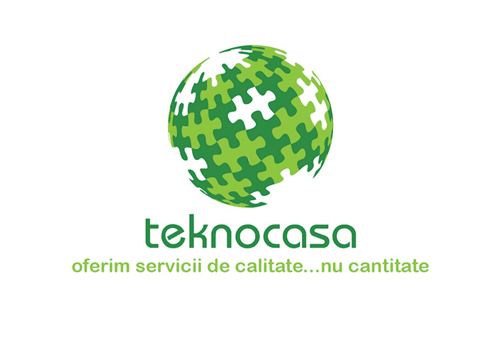 Design logo agentie imobiliara - Teknocasa - Sibiu