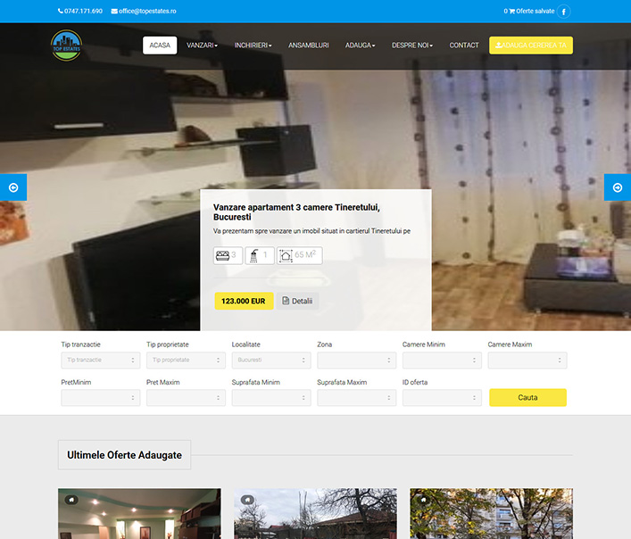 Top Concept Estates - agentie imobiliara Bucuresti