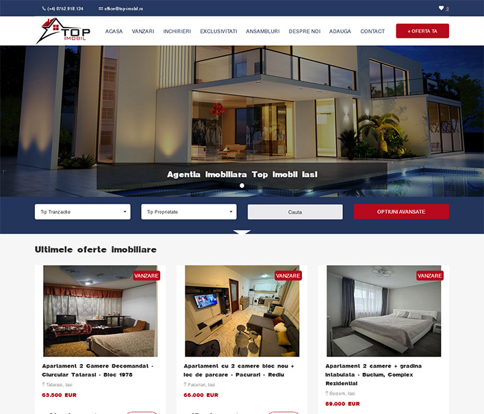 Top Imobil - agentie imobiliara Iasi